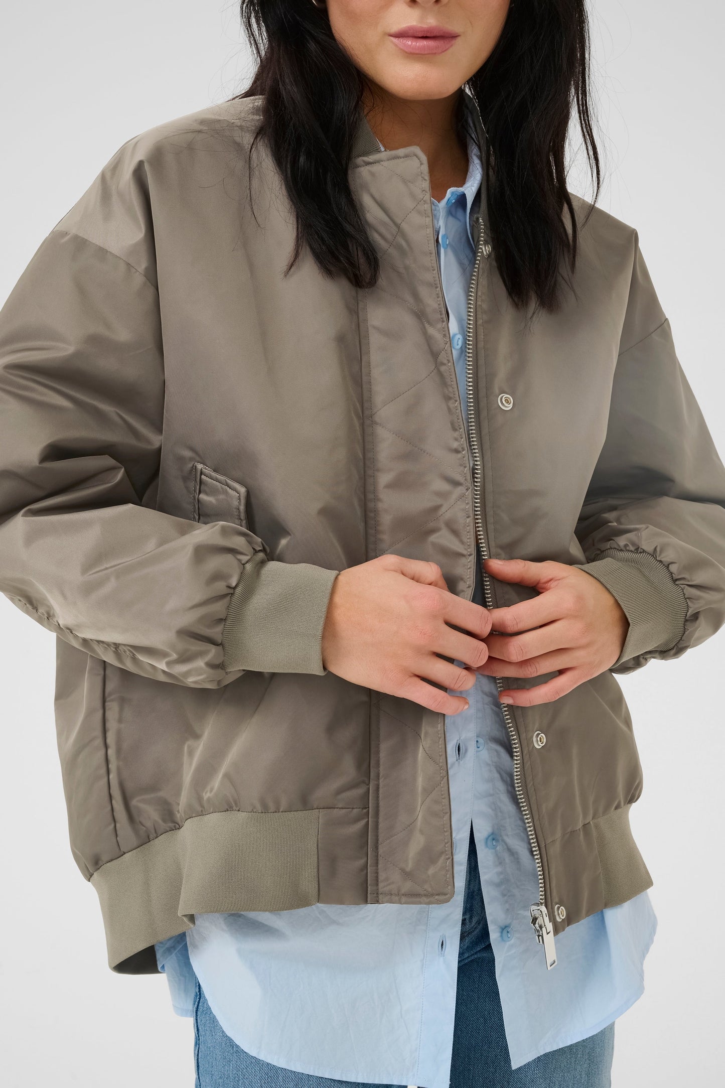 My Essential Wardrobe -  Bomber jakke - Major Brown - Helga