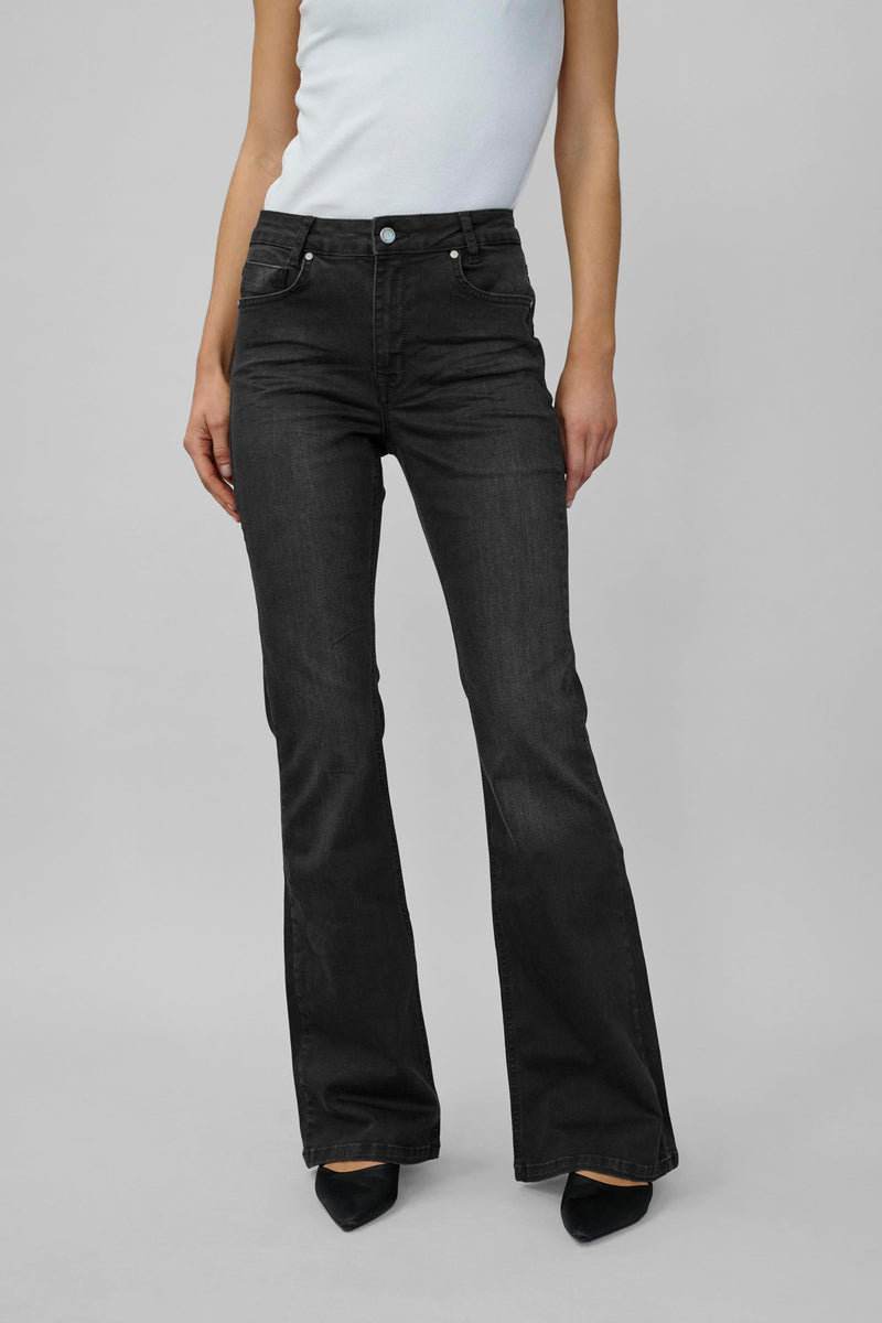 My Essential Wardrobe - Jeans - Black Wash - 06 The Dekota Bootcut