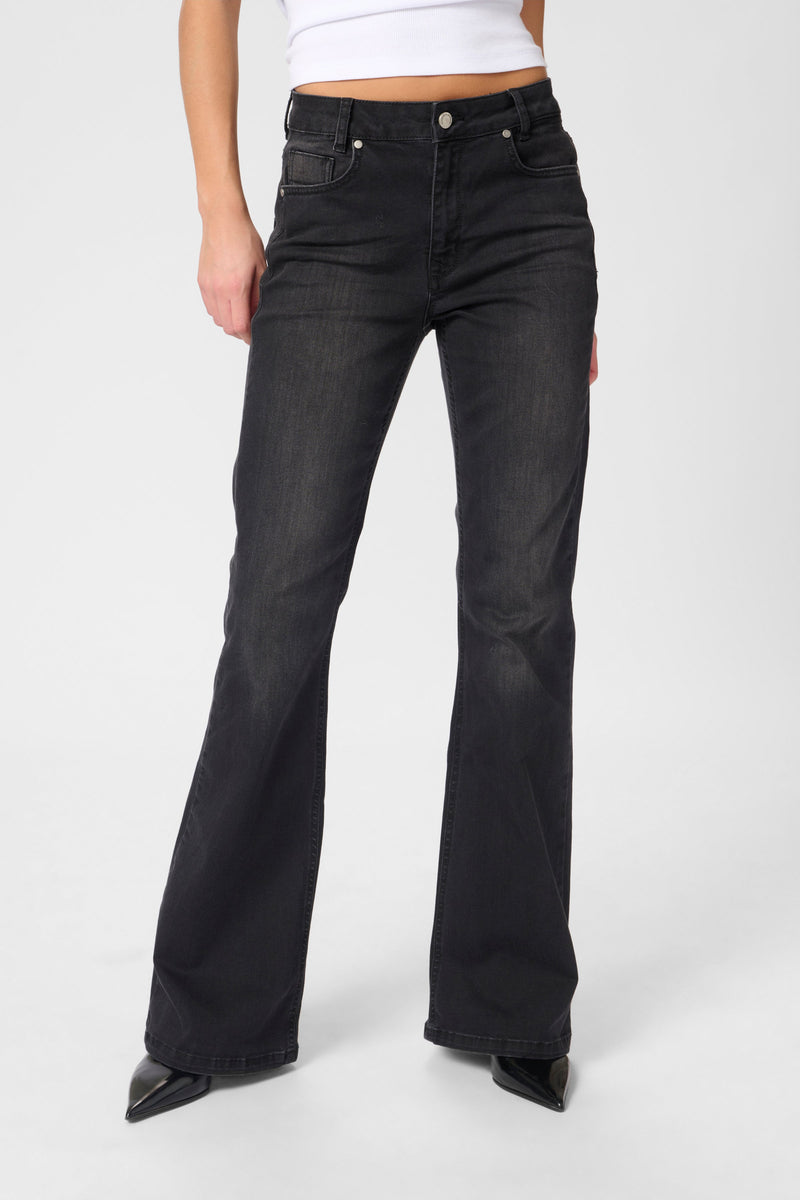My Essential Wardrobe - Jeans - Black Wash - 06 The Dekota Bootcut