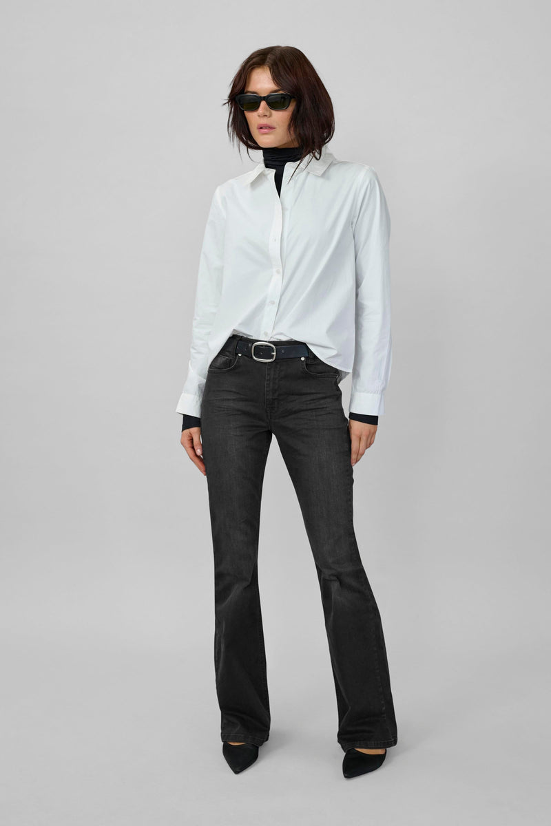 My Essential Wardrobe - Jeans - Black Wash - 06 The Dekota Bootcut