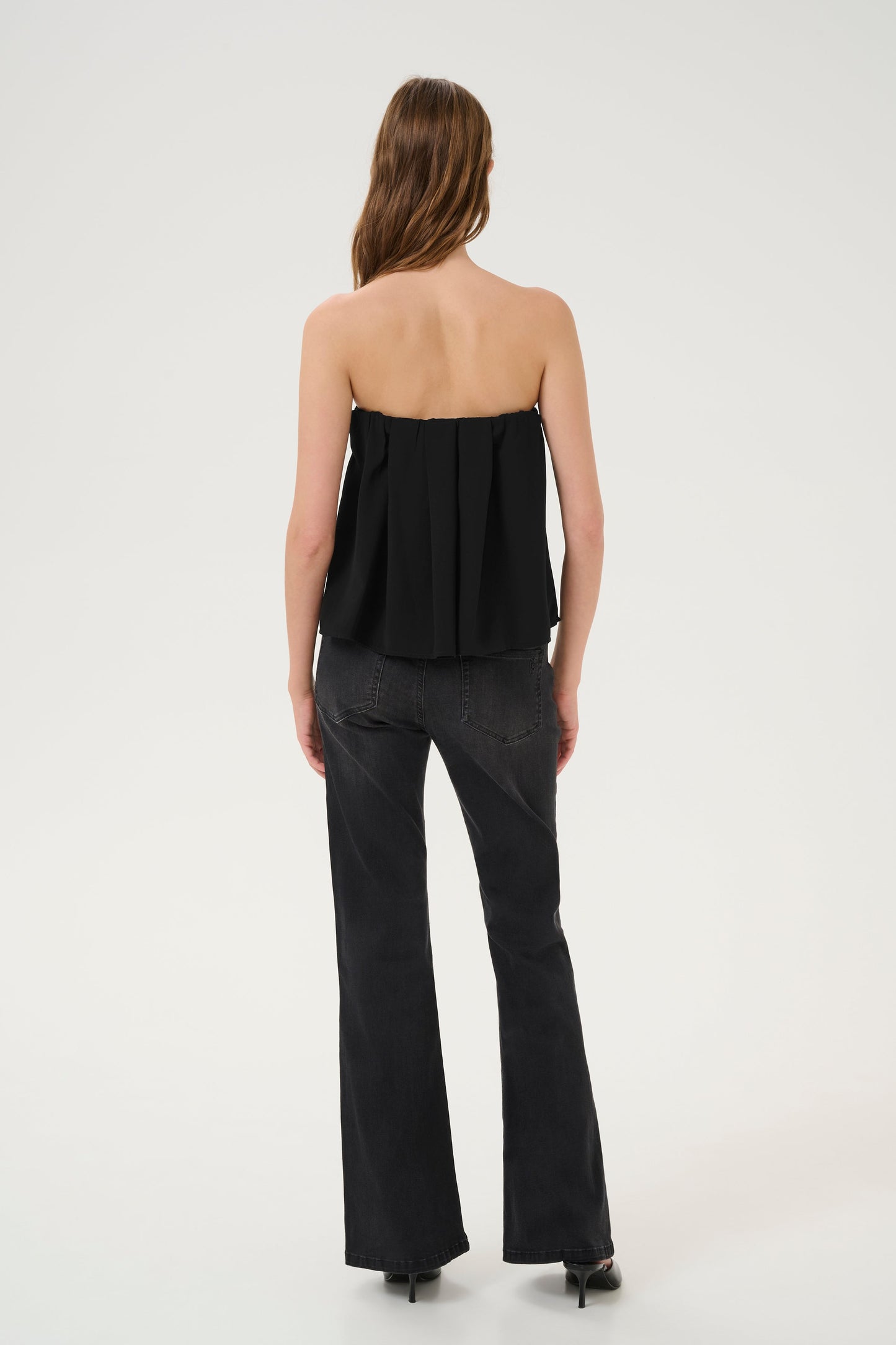 My Essential Wardrobe - Top - Black - Sandy - Stilkompagniet.dk