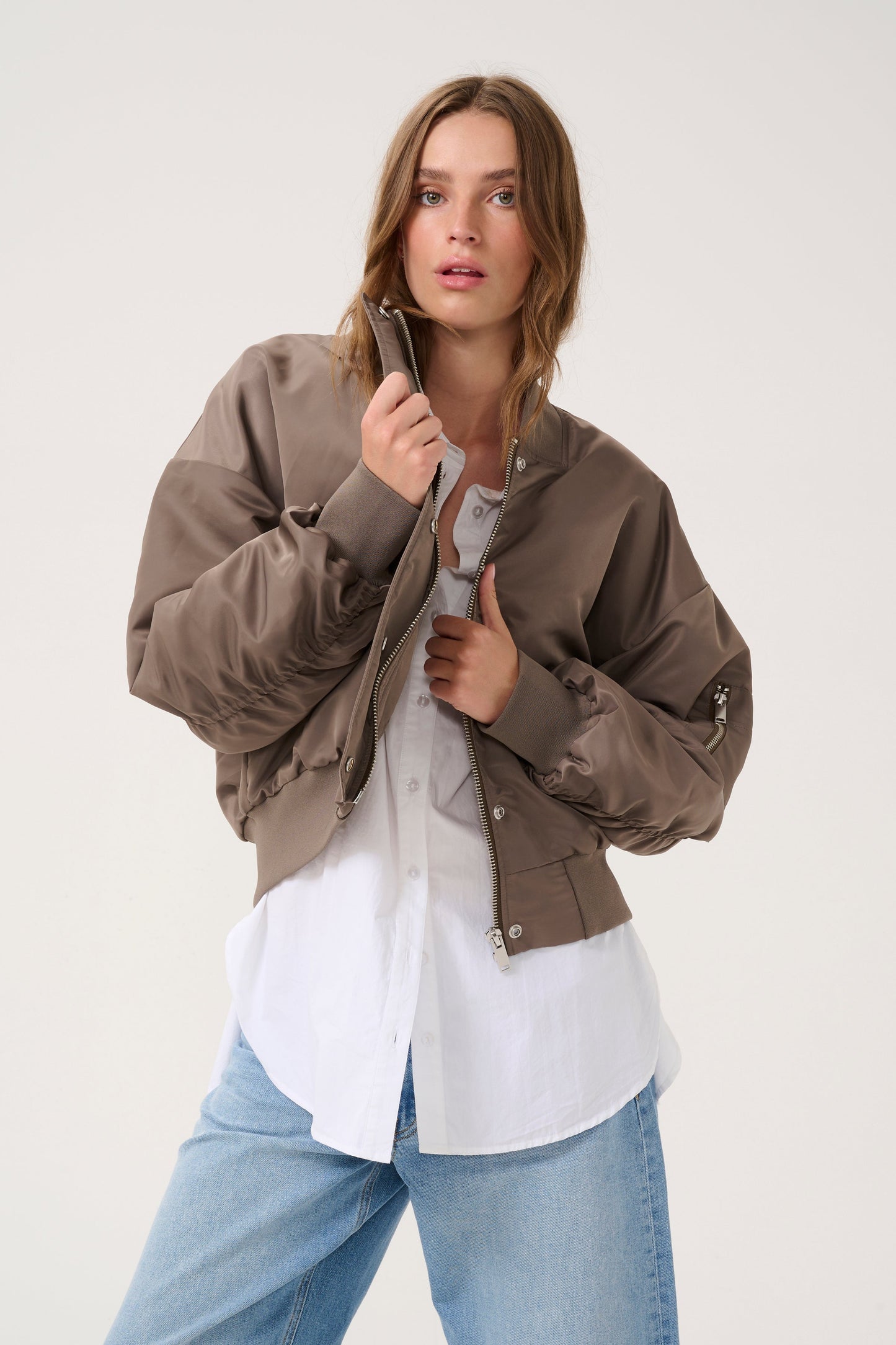 My Essential Wardrobe -  Bomber jakke - Major Brown - Helga