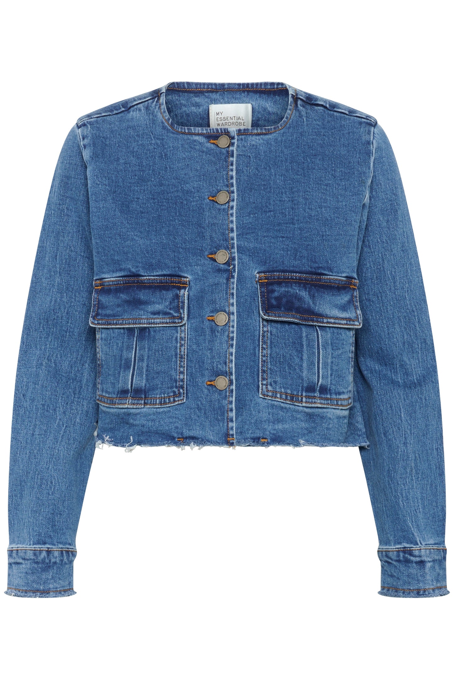 My Essential Wardrobe - Denim jakke - Blue Wash - Dango