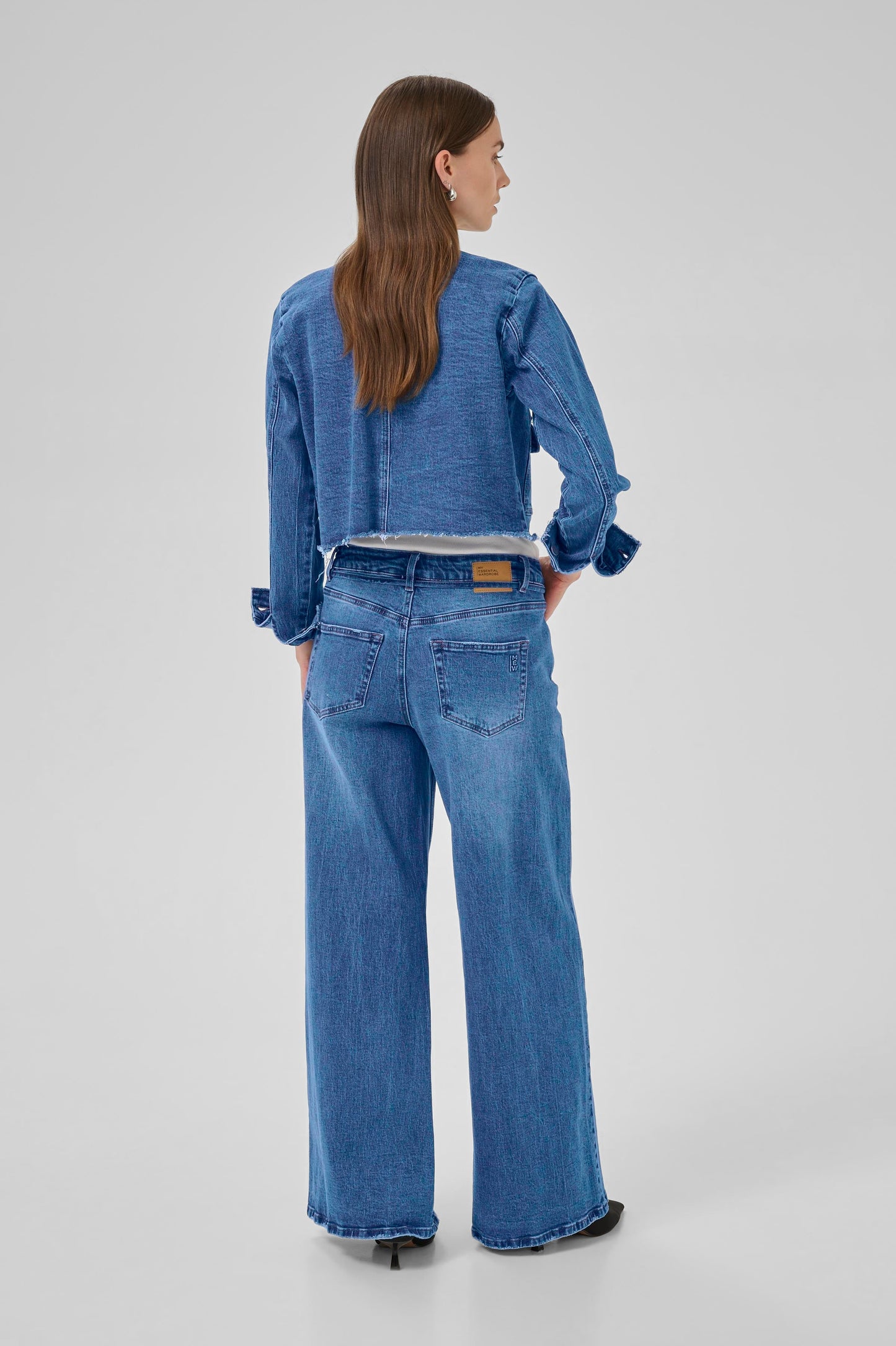 My Essential Wardrobe - Denim jakke - Blue Wash - Dango