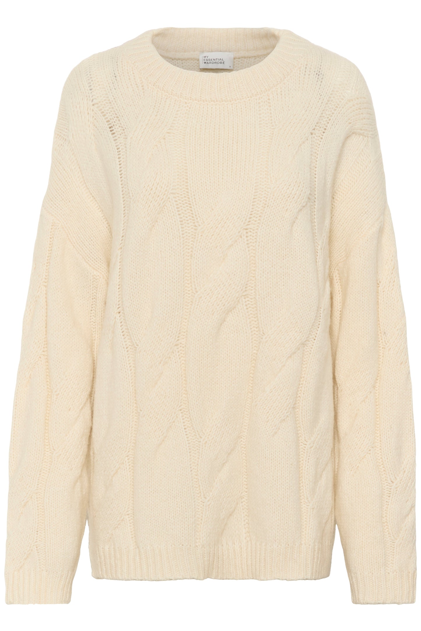 My Essential Wardrobe - Strik Pullover - Snow White - Will