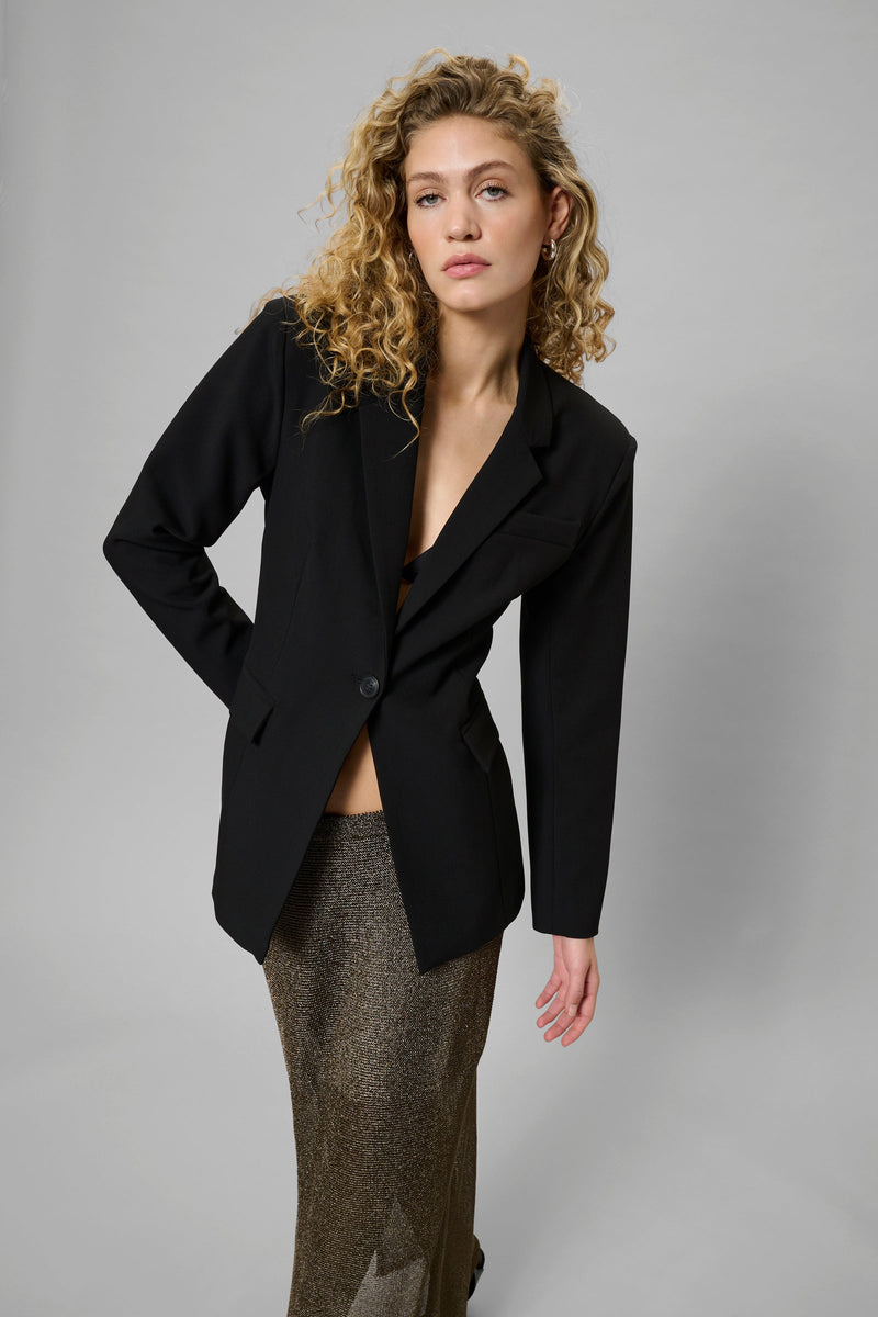 My Essential Wardrobe - Blazer - Black - Milan Shaped