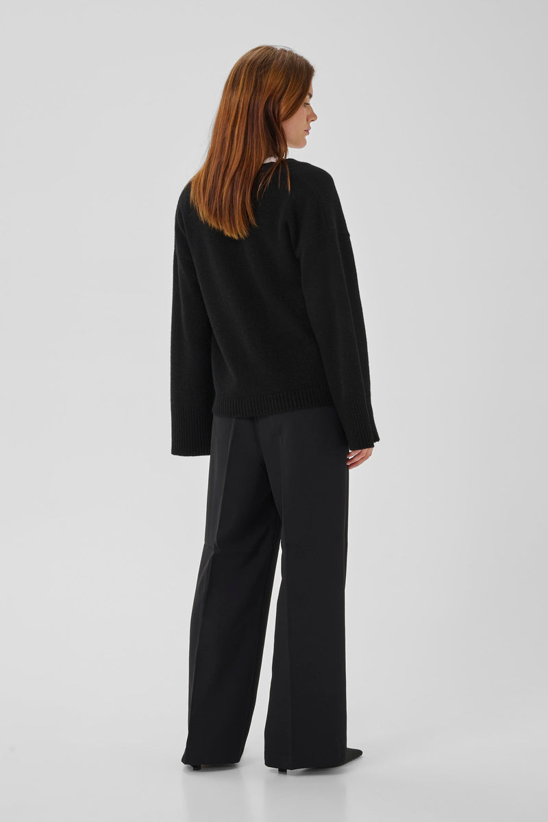 My Essential Wardrobe - Bukser - Sort - 28 The Tailored High Pant