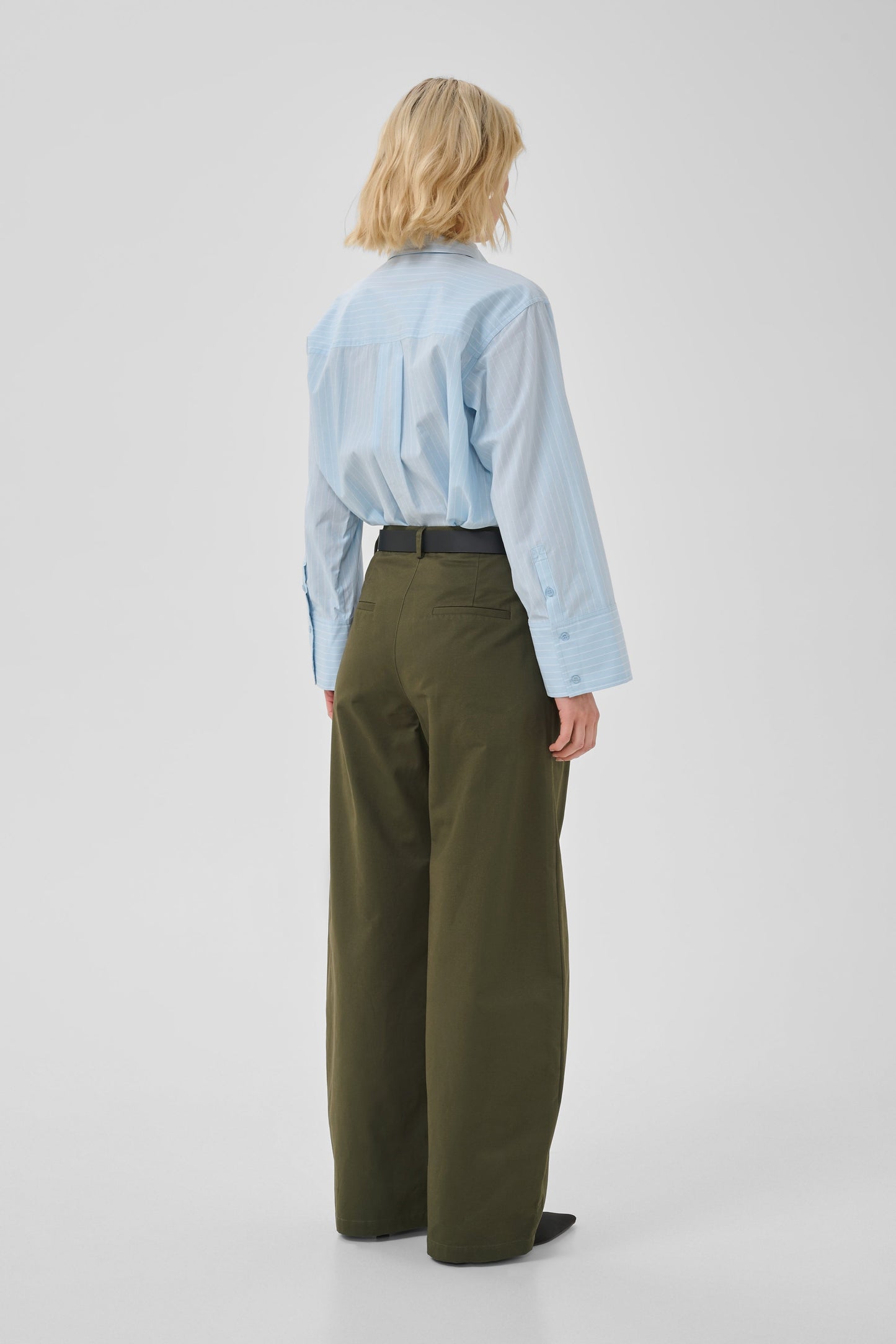 My Essential Wardrobe - Bukser - Olive Night - Gisva