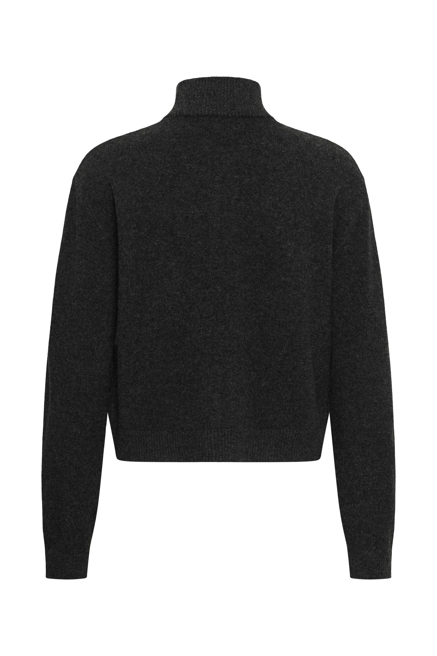 My Essential Wardrobe - Cardigan - Dark Grey Melange - Tracy