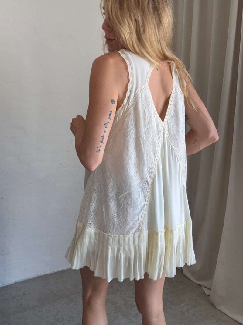 The Collection - Kjole - Creme Blonde -  Rosalia