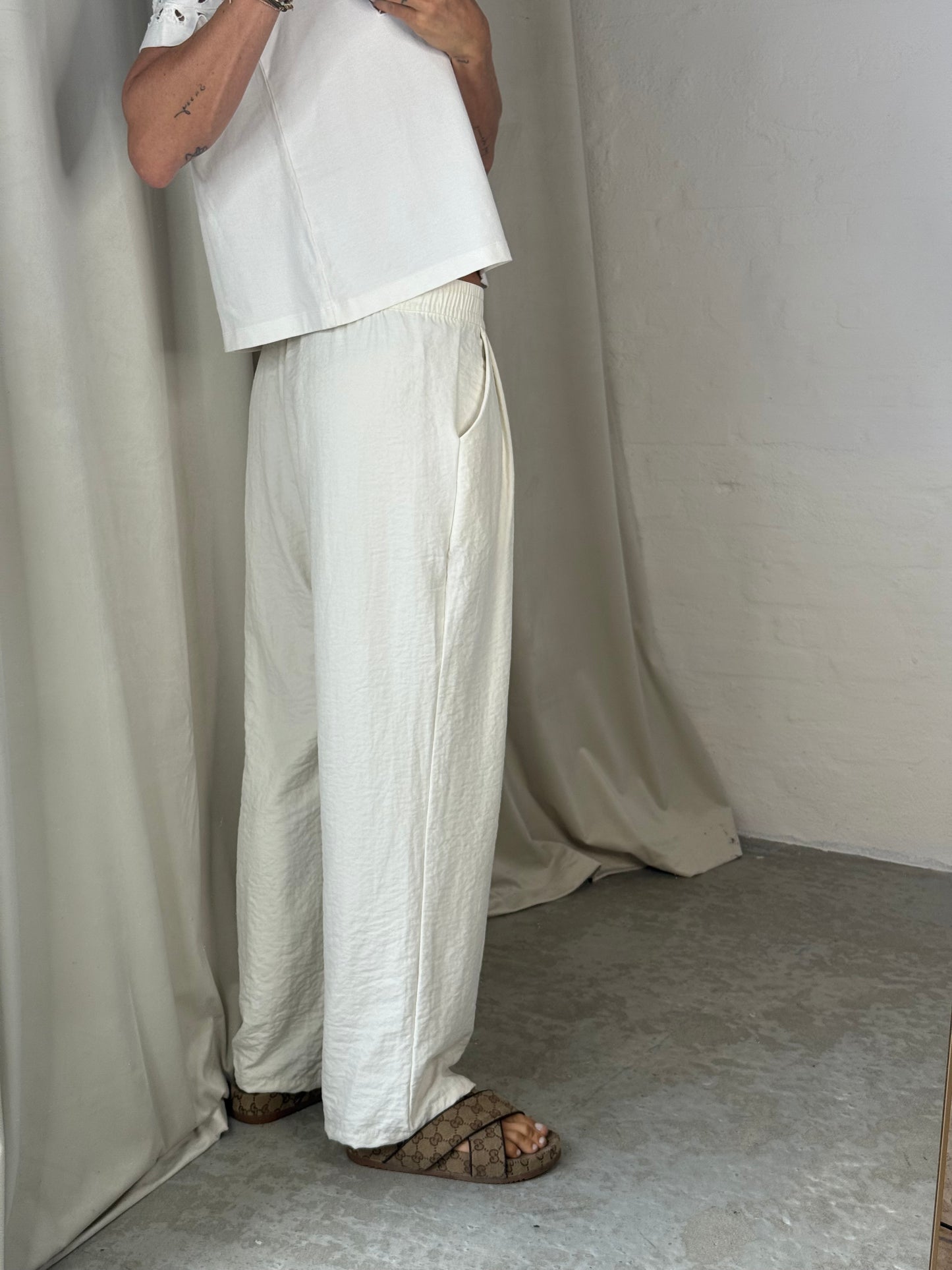 The Collection - Bukser - Off white - Felia