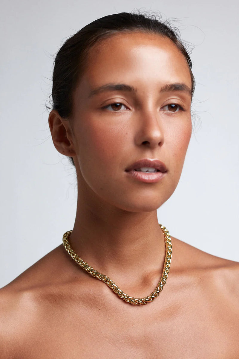 Anni Lu - Halskæde - Gold - Liquid