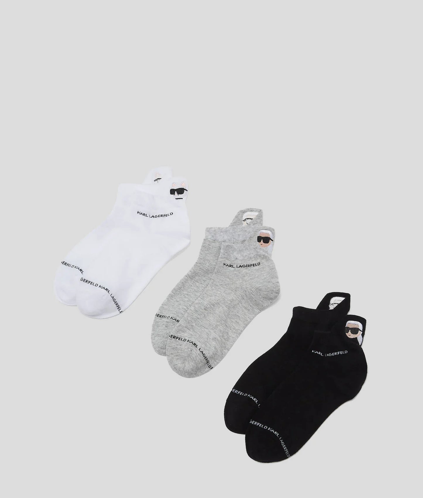 Karl Lagerfeld - Strømper - IKONI SOCKS 3 PACK