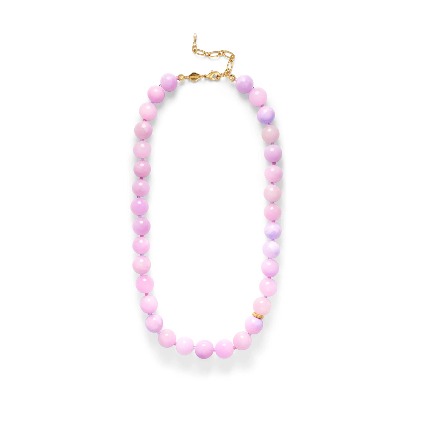 Anni Lu - Halskæde - Lilac - Ball Necklace