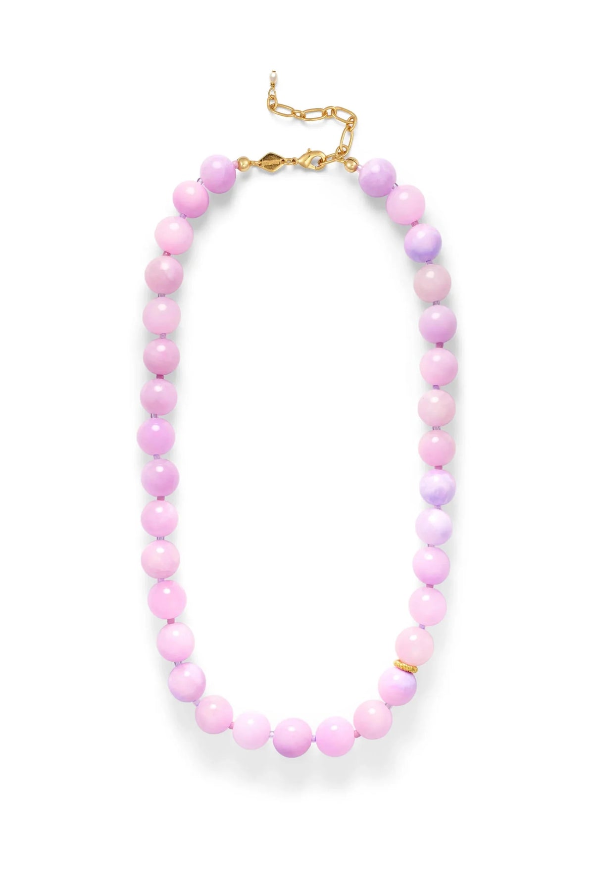 Anni Lu - Halskæde - Lilac - Ball Necklace
