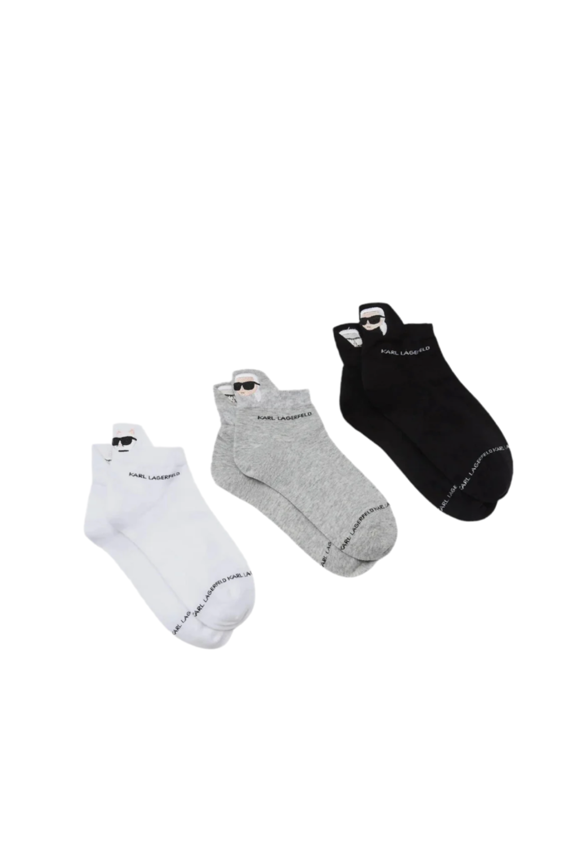 Karl Lagerfeld - Strømper - IKONI SOCKS 3 PACK