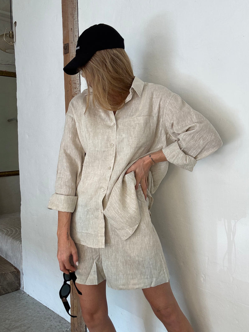 The Collection - Hør sæt - Beige - Lara