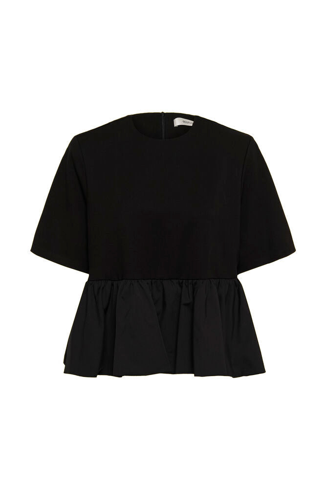 Gestuz - Bluse - Sort - Erin