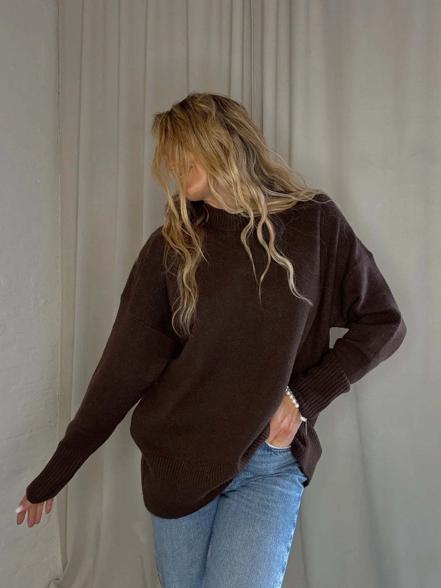 The Collection - Strik - Mørkebrun - Talia