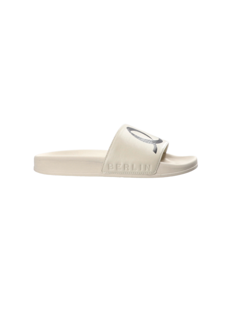Lala Berlin - Sandaler - Beach sliders Gum off white/black - Bilbao