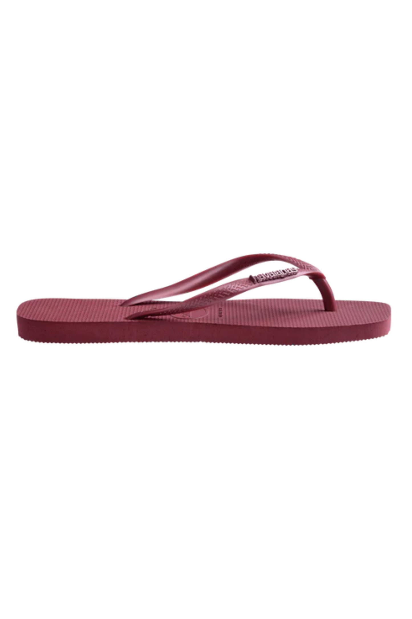 Havaianas - Klipklapper - Amaranth - Slim square logo metallic FC sss