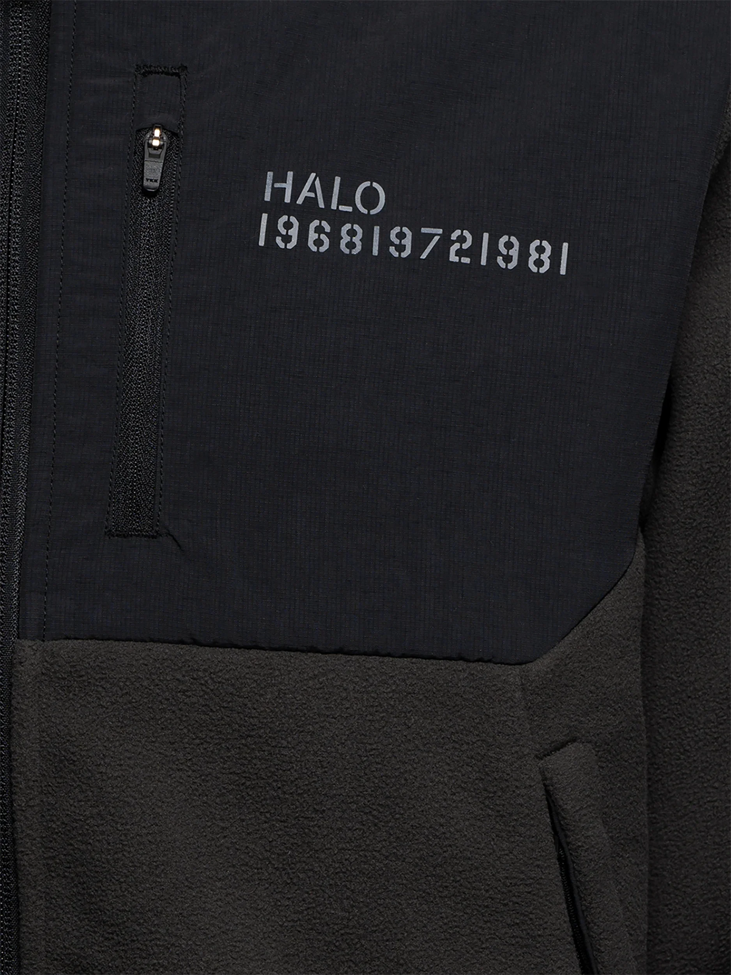 Halo - Fleece jakke - Raven - Blocked Zip Fleece