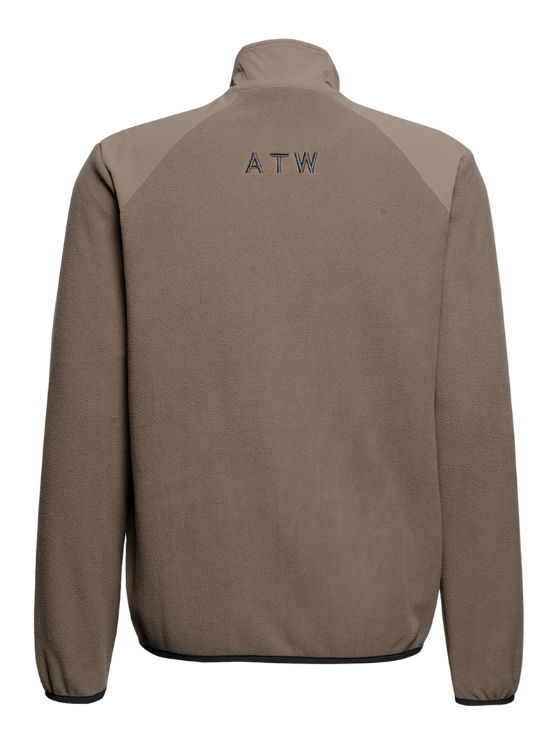 HALO - Fleece jakke - Chocolate chip - Paneled fleece