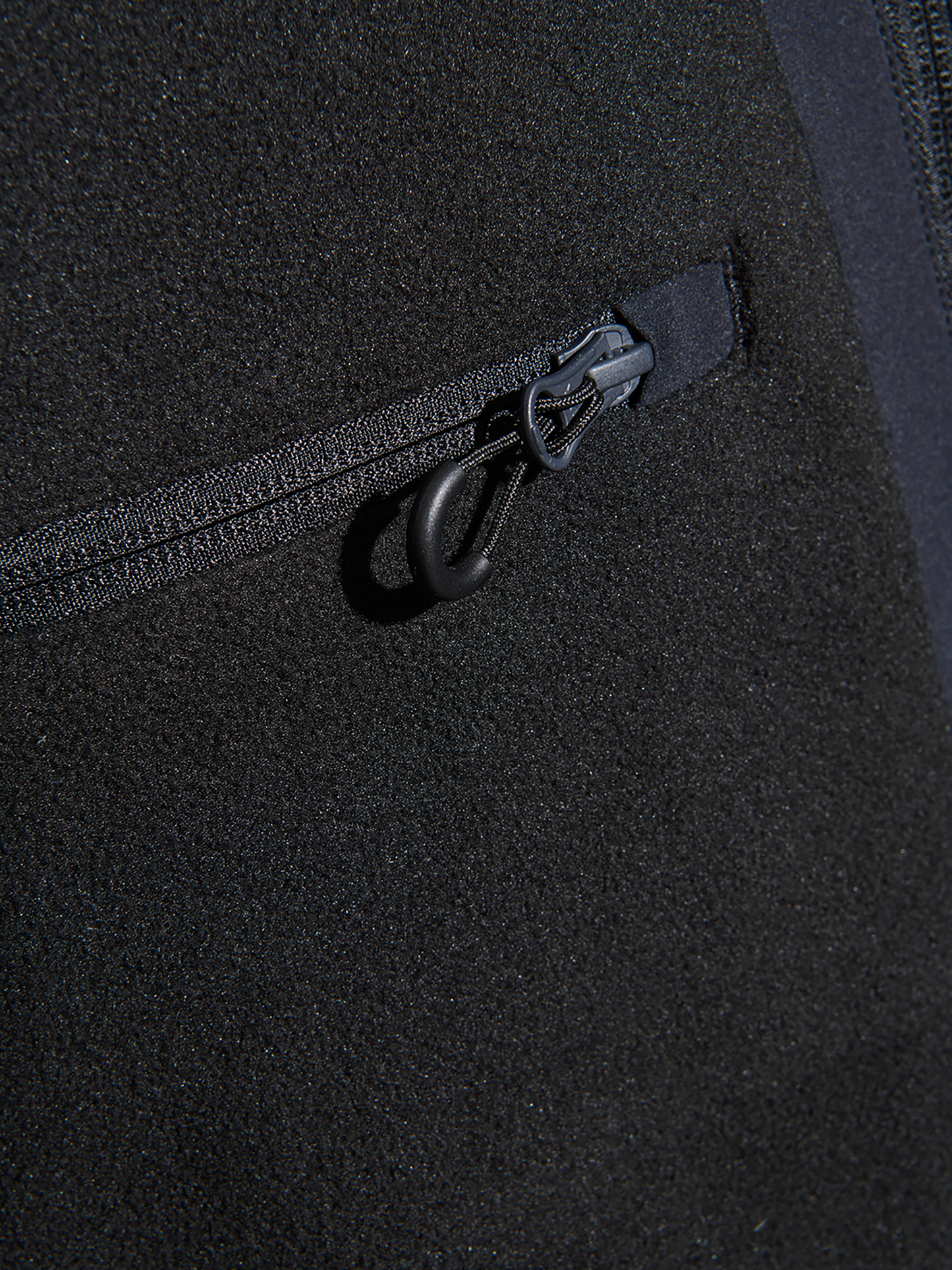 HALO - Fleece jakke - Black 2001 - Paneled fleece