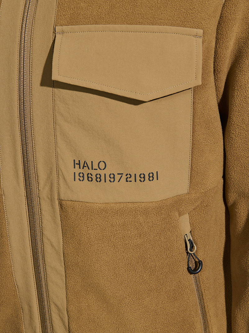 HALO - Fleece jakke - Kangaro - Paneled fleece