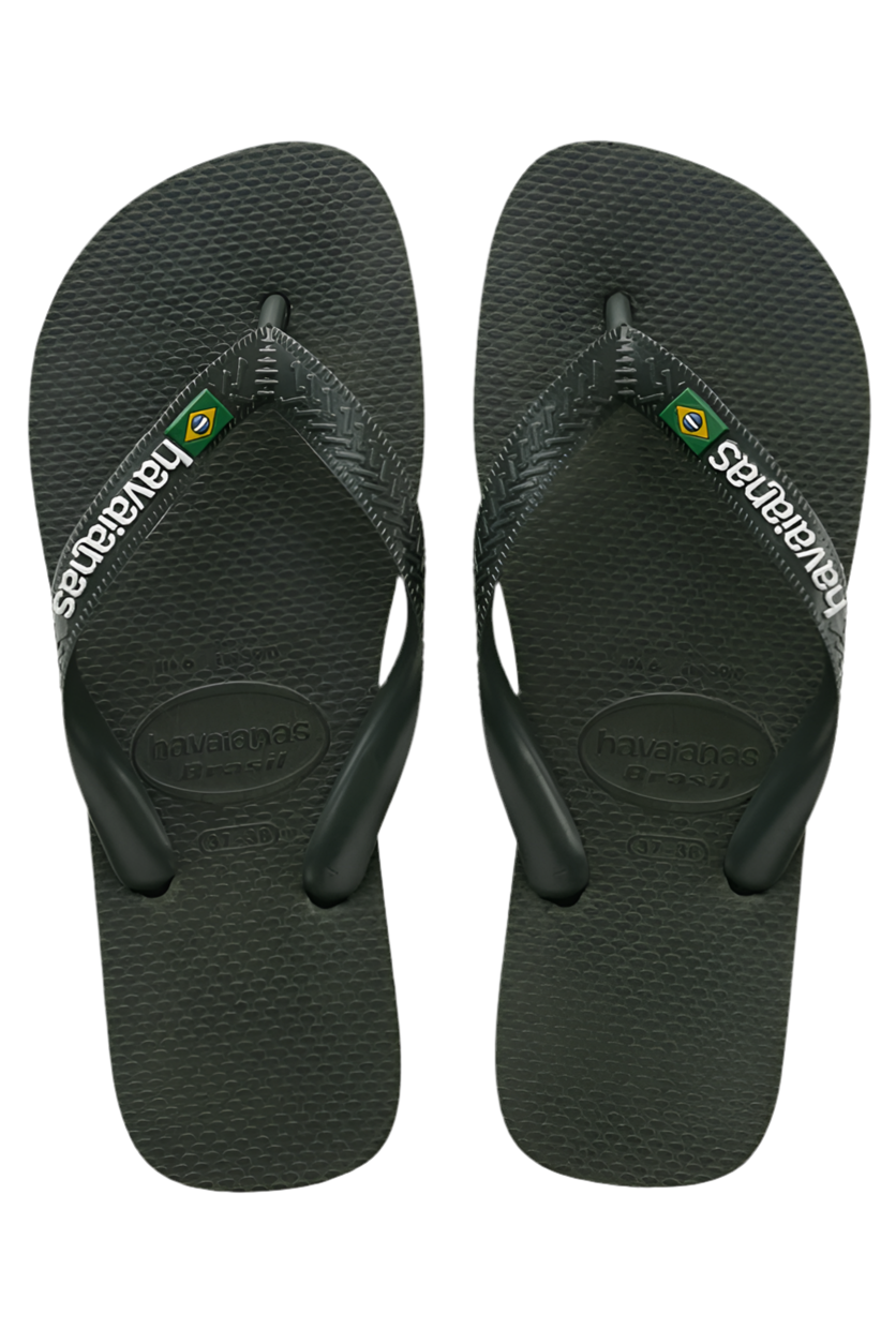 Havaianas - Klipklapper - Verde Olive - Brasil Logo FC sss