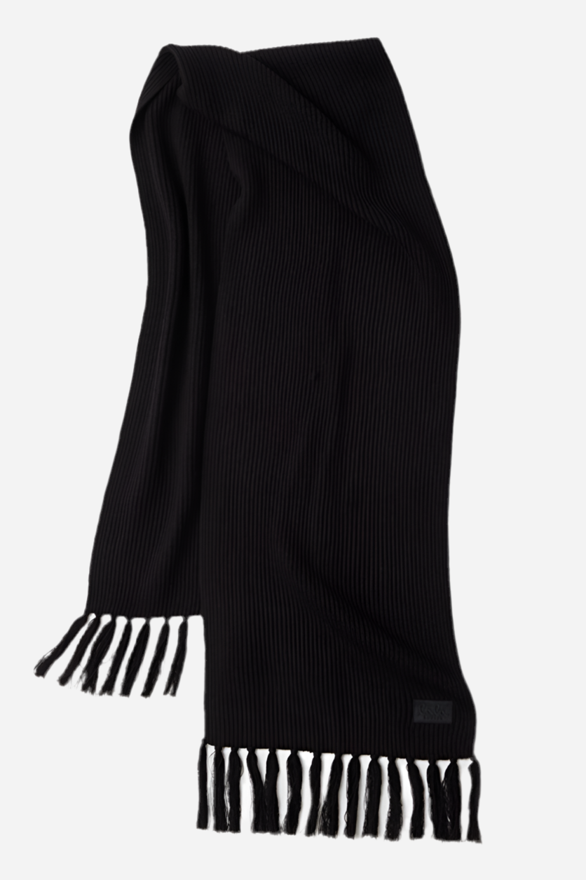 LALA BERLIN - Halstørklæde - Aminas wool mix - Black - Stilkompagniet.dk