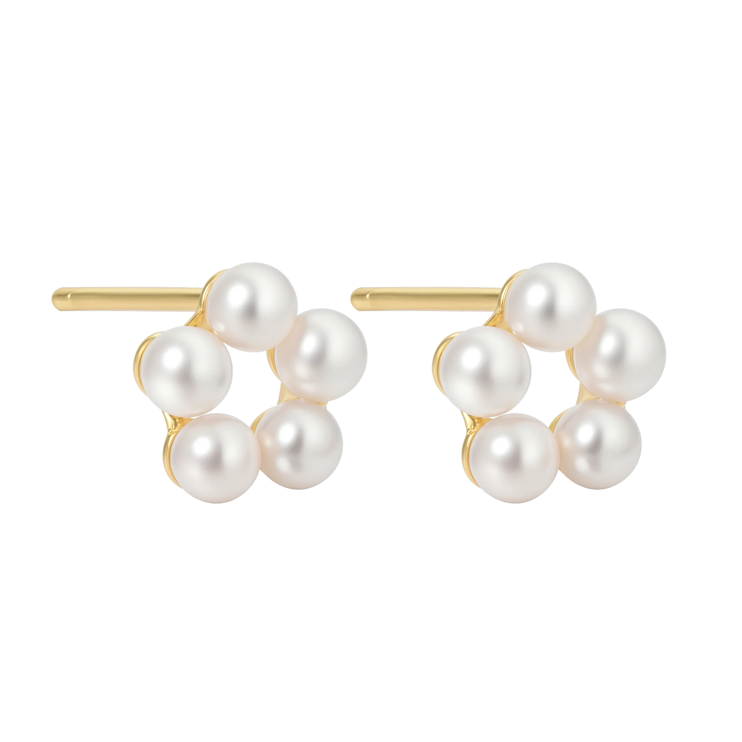 Andcopenhagen - Ørering studs - 18 karat guldbelagt 925 sterlingsølv - Phine ( bemærk preorder) - Stilkompagniet.dk