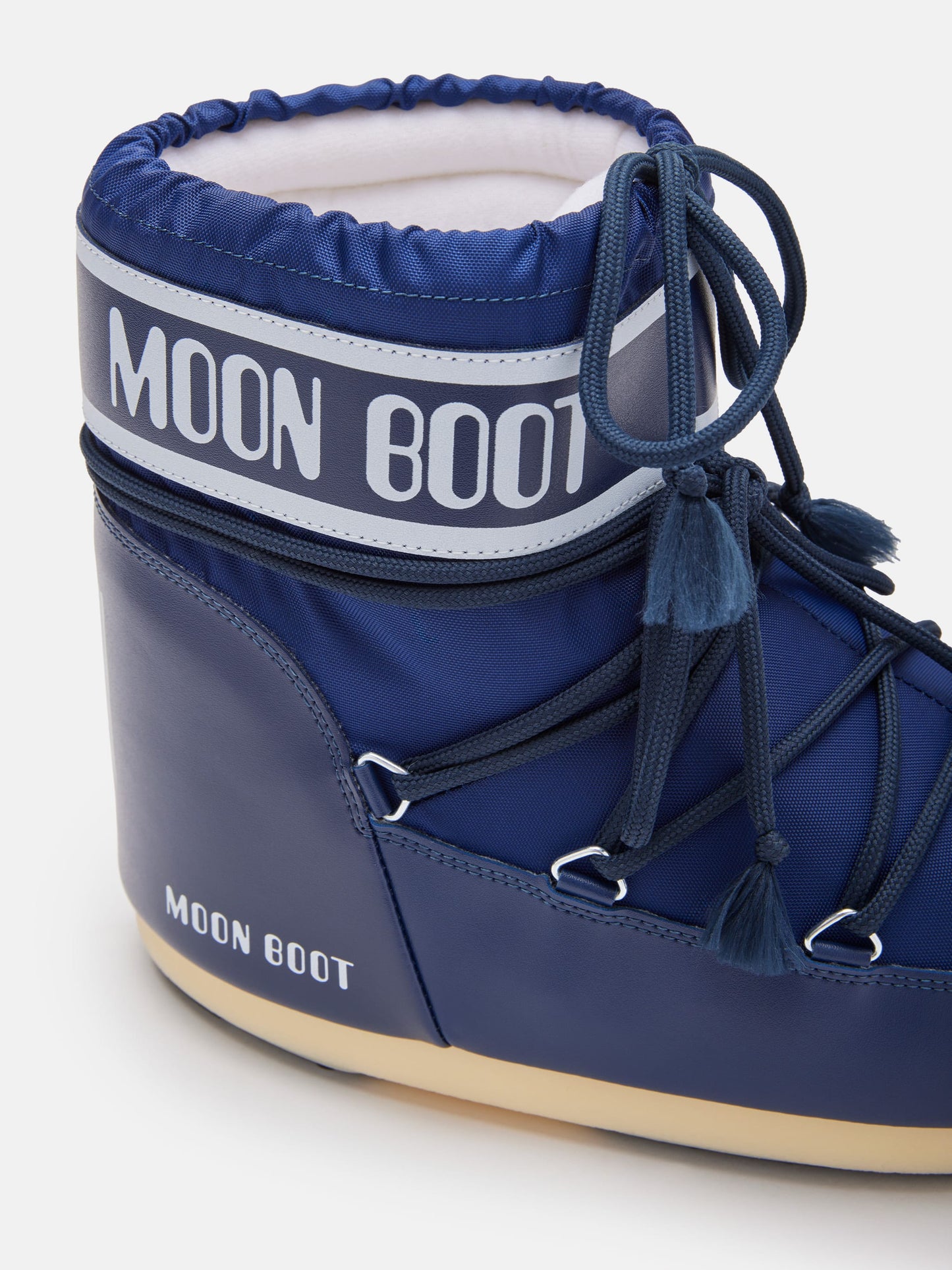 Moon Boot - Vinterstøvle - Blue - Icon Low Nylon sss - Stilkompagniet.dk