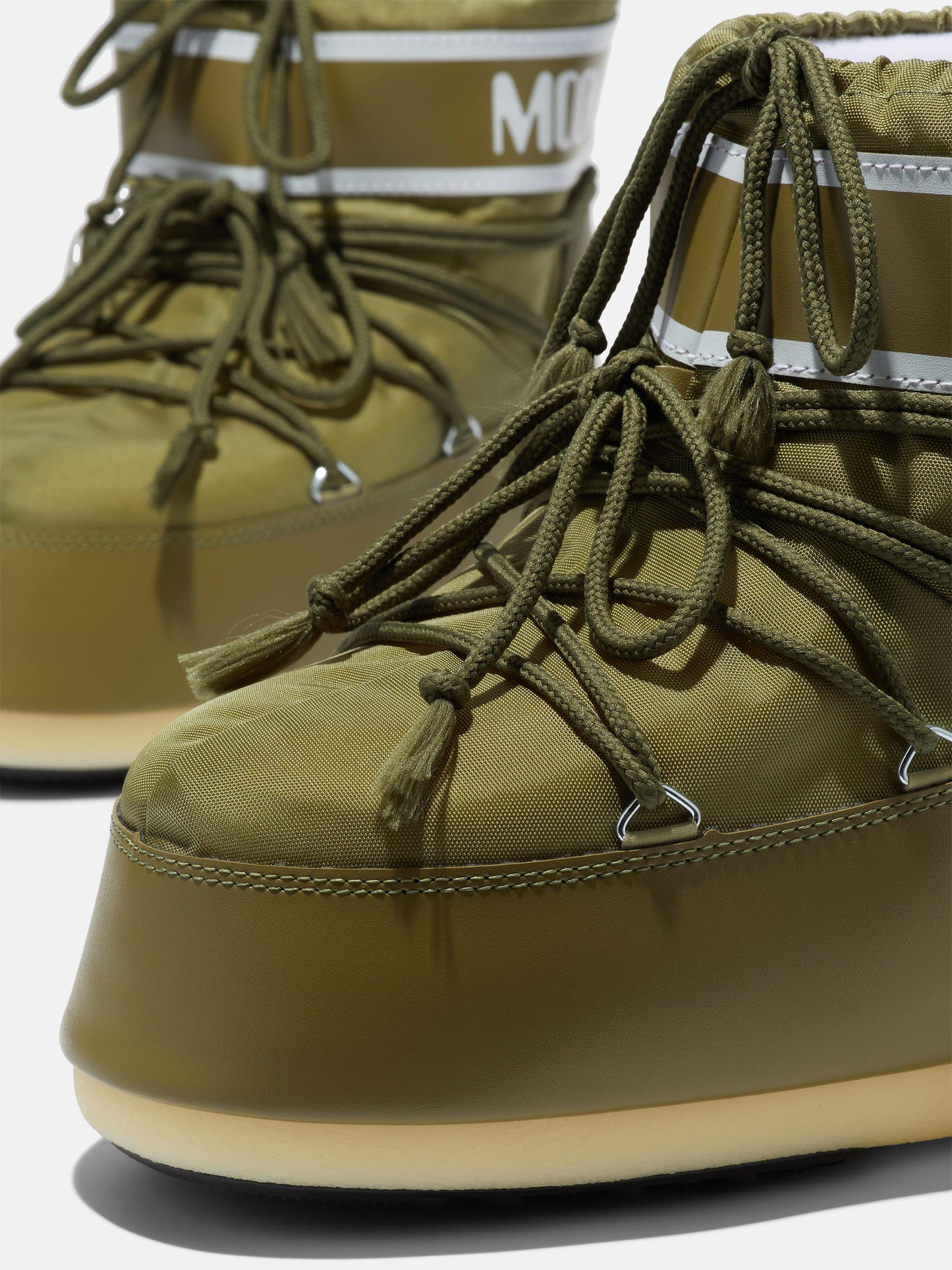 Moon Boot - Vinterstøvle - Khaki - Icon Low Nylon