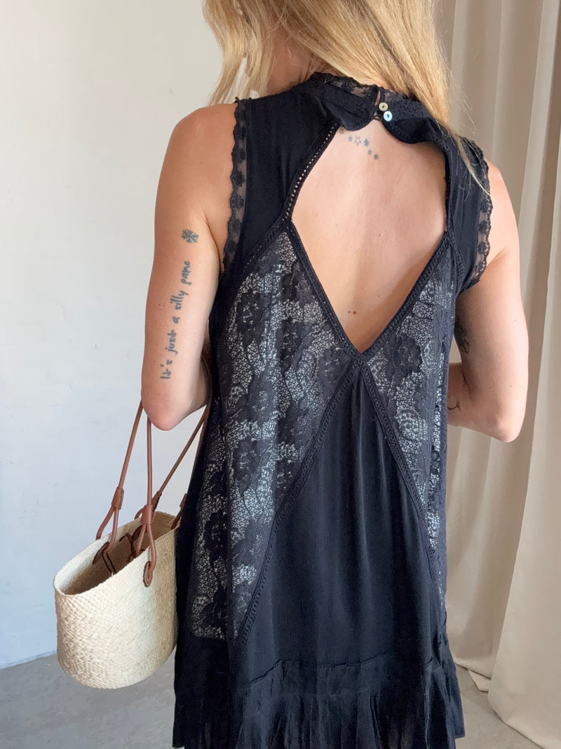 The Collection - Kjole - Black Blonde -  Rosalia