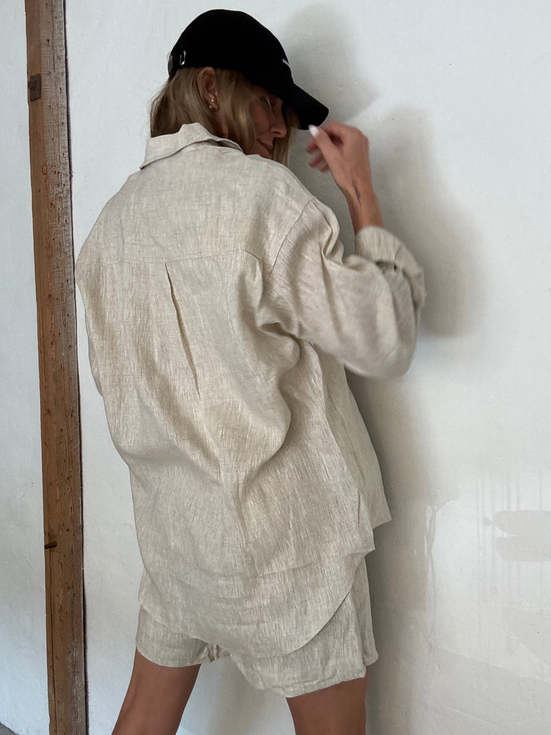 The Collection - Hør sæt - Beige - Lara