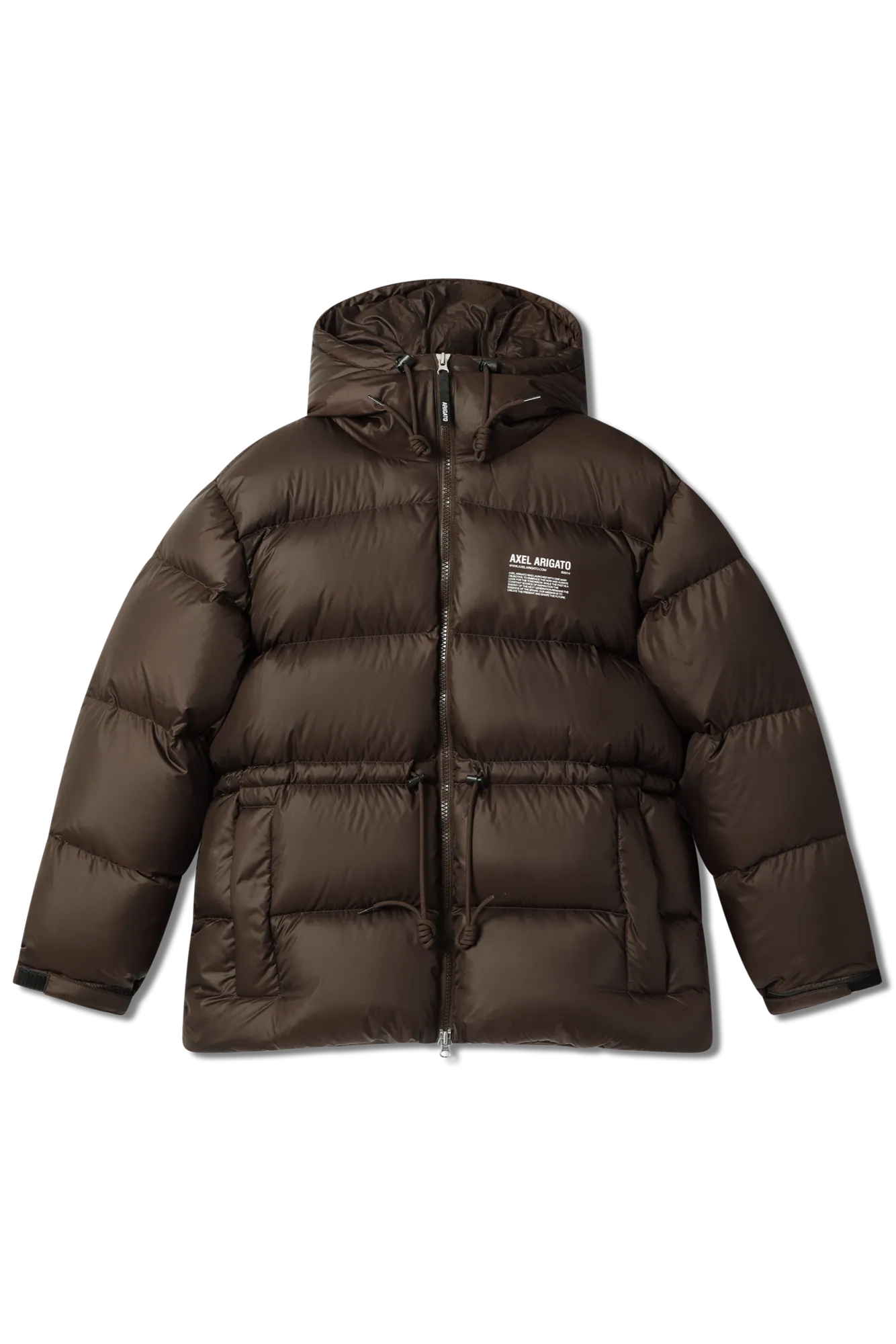Axel Arigato - Vinterjakke - Dark Brown - Rhode Down