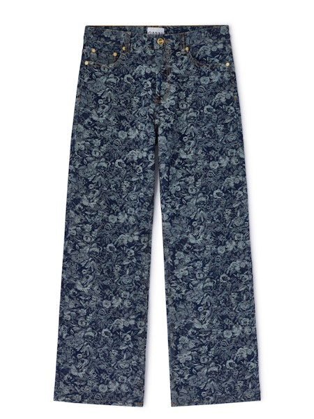 GANNI - Jeans - Rinse - Tapestry Denim Izey jeans