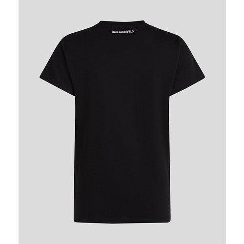 Karl Lagerfeld - T-shirt - Sort - Essential - Stilkompagniet.dk