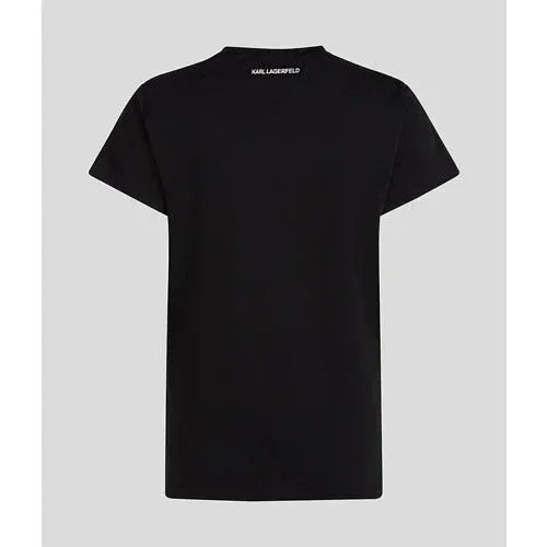 Karl Lagerfeld - T-shirt - Sort - Essential