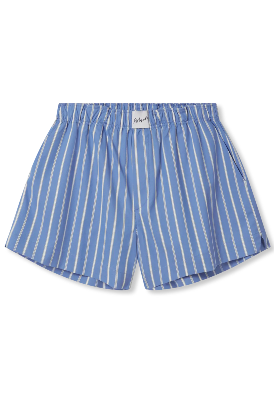Axel Arigato - Shorts - Blue/White - Striped Cotton