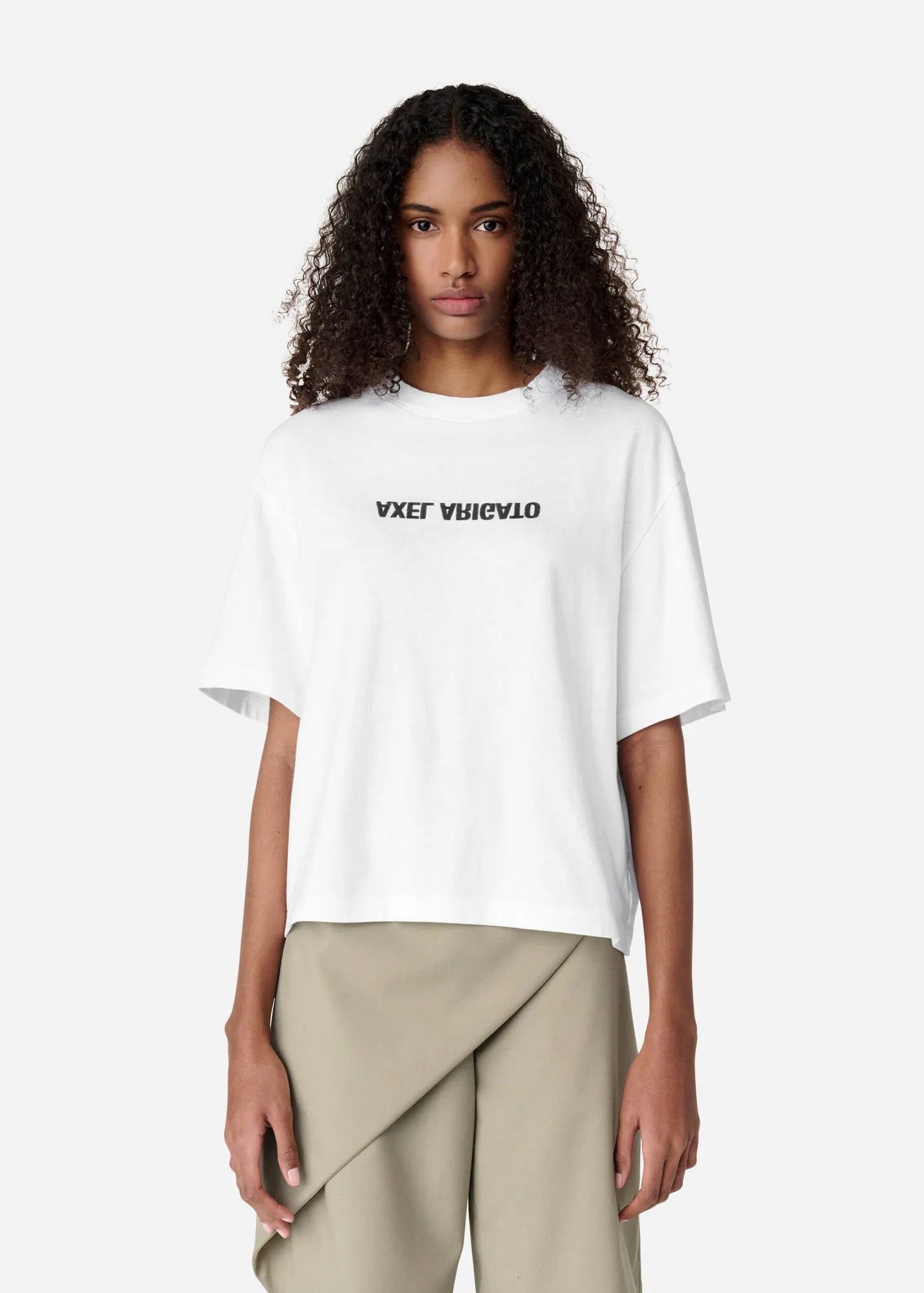 Axel Arigato - T-shirt - White - Distort