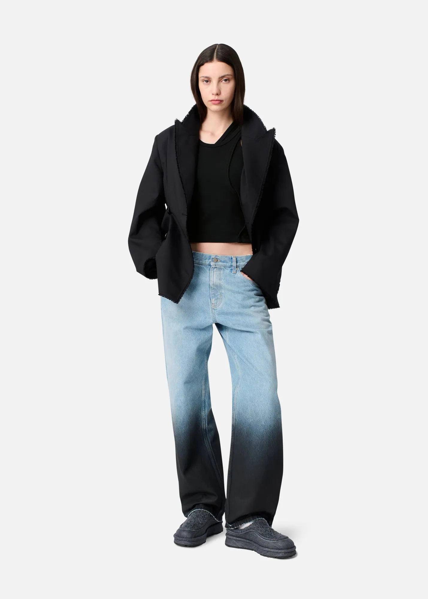 Axel Arigato - Top - Black - Rina Layered - Stilkompagniet.dk