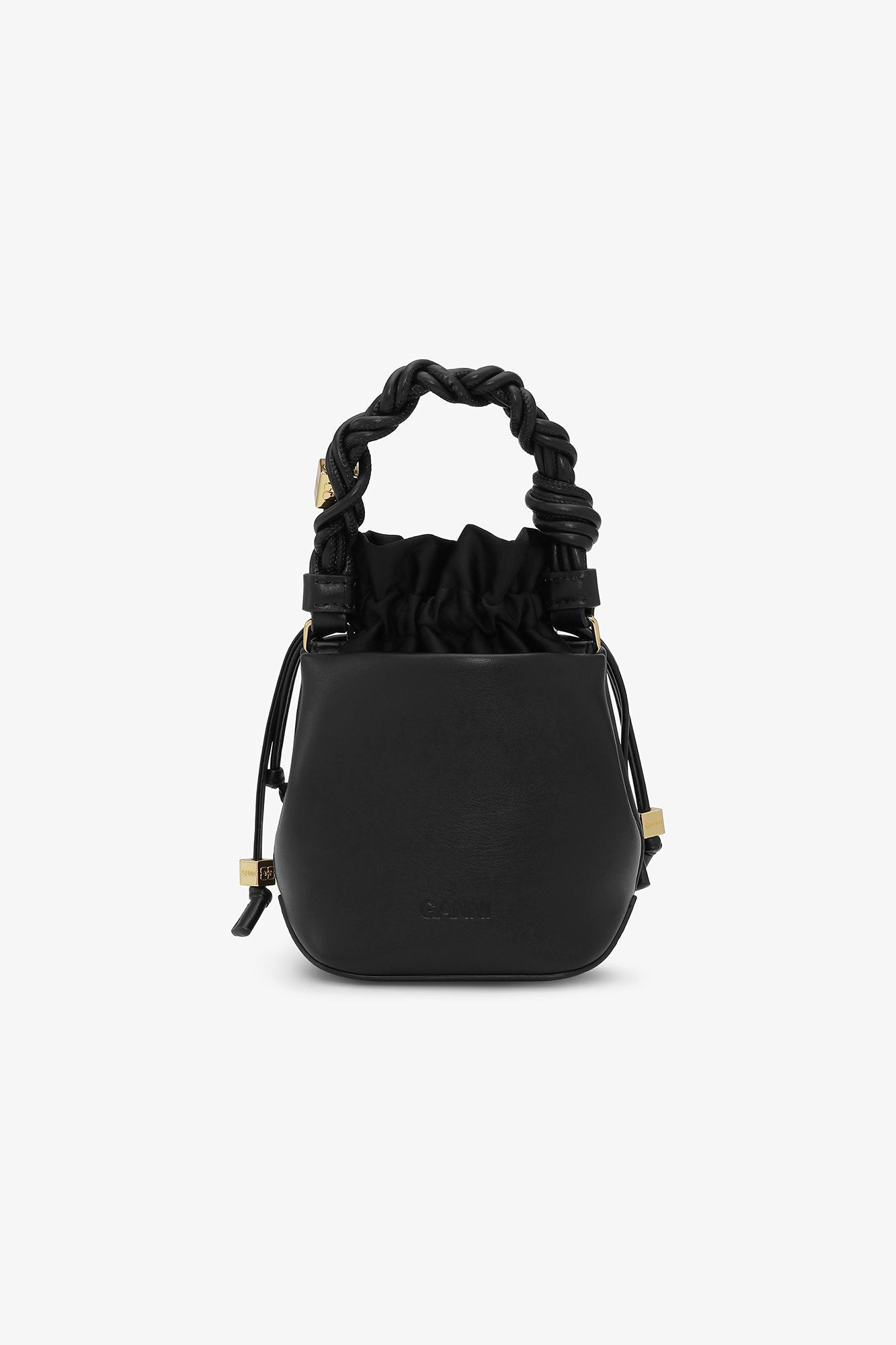 GANNI - Taske - Black - Mini Bou Bucket A6800