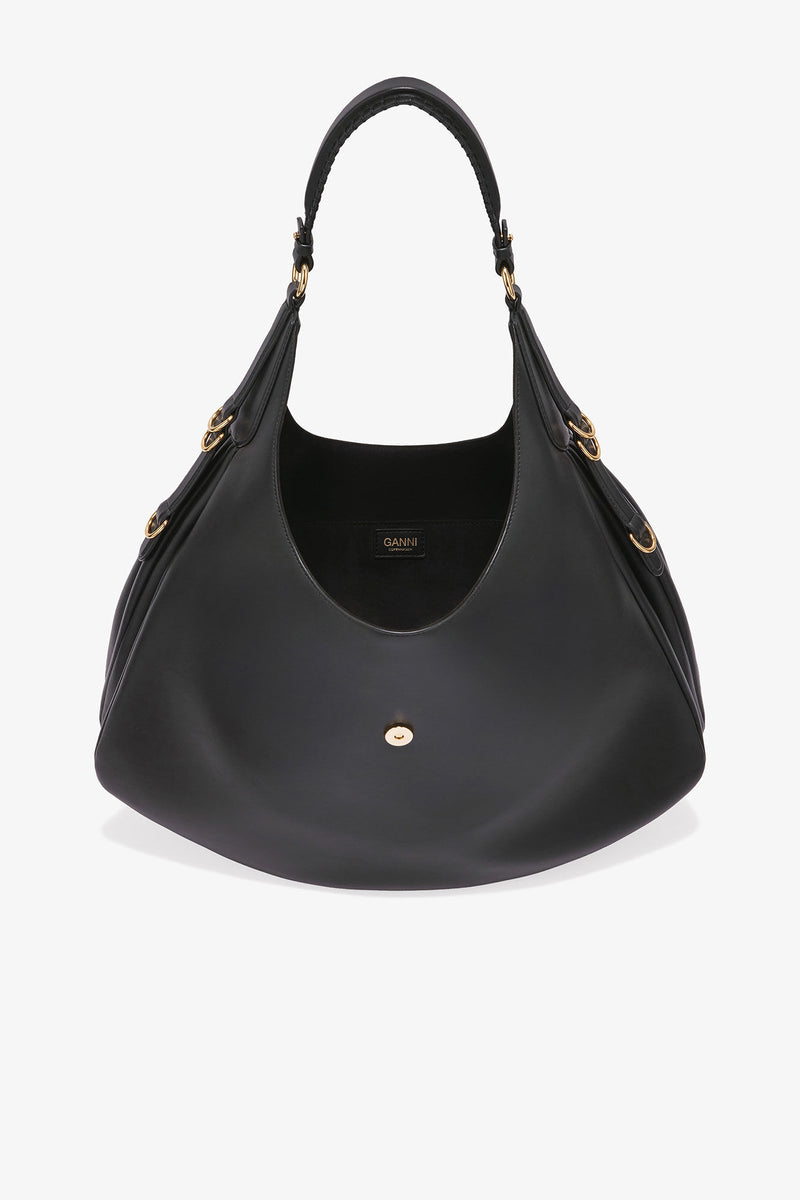 GANNI - Taske - Black - Kat Large Gold - A6994