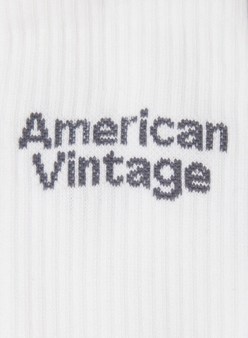 American Vintage Socks Clypsun White