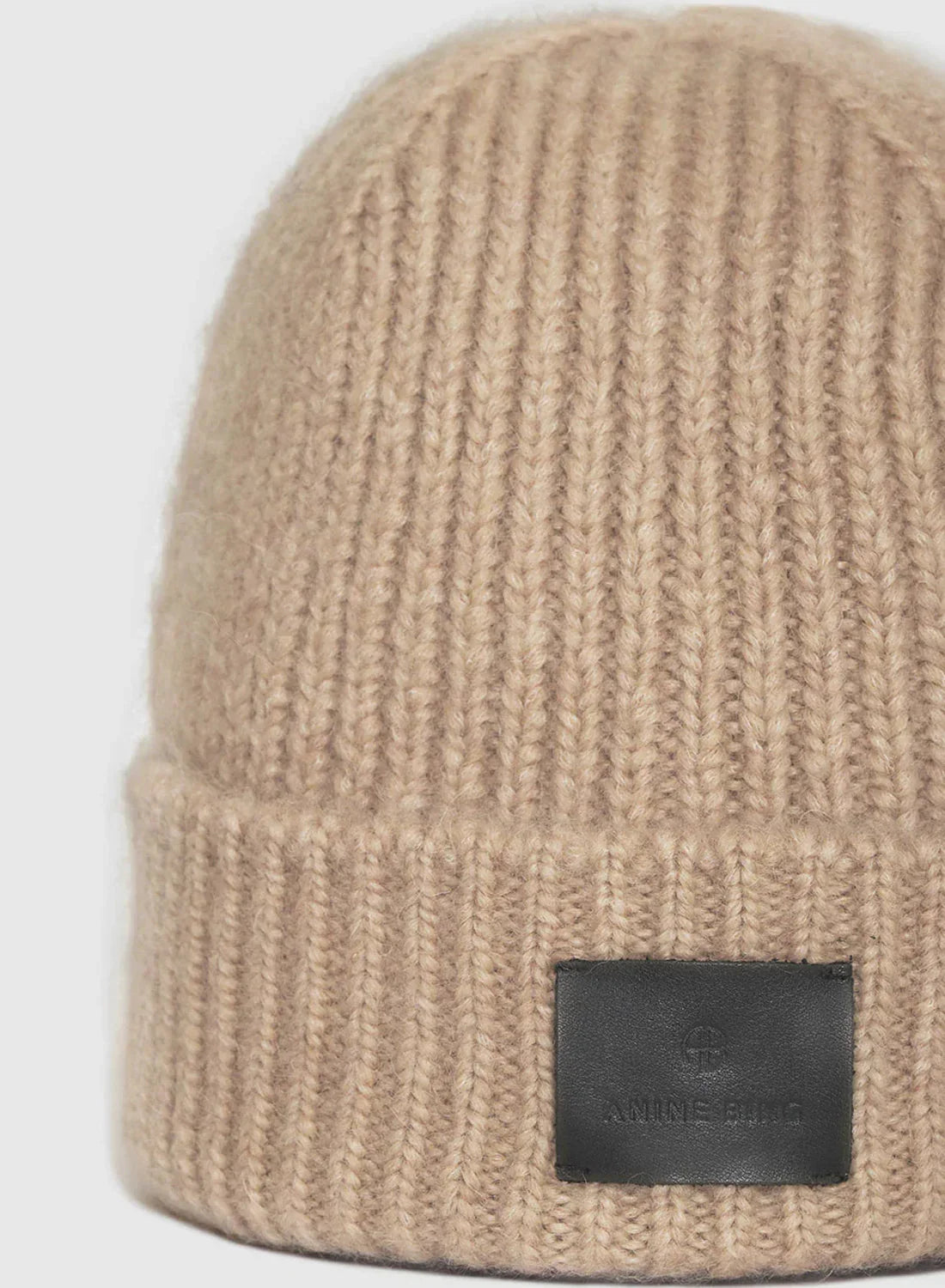 Anine Bing Elia Beanie Camel - Stilkompagniet.dk