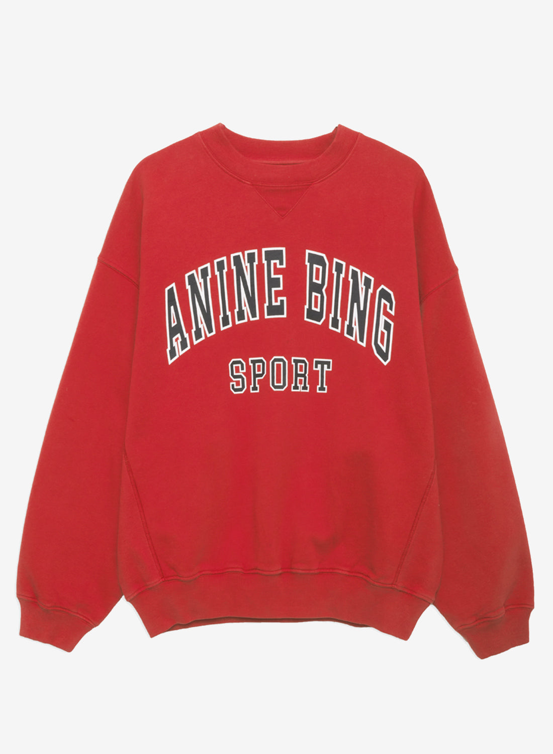 Anine Bing Jaci Sweatshirt Red PREORDER