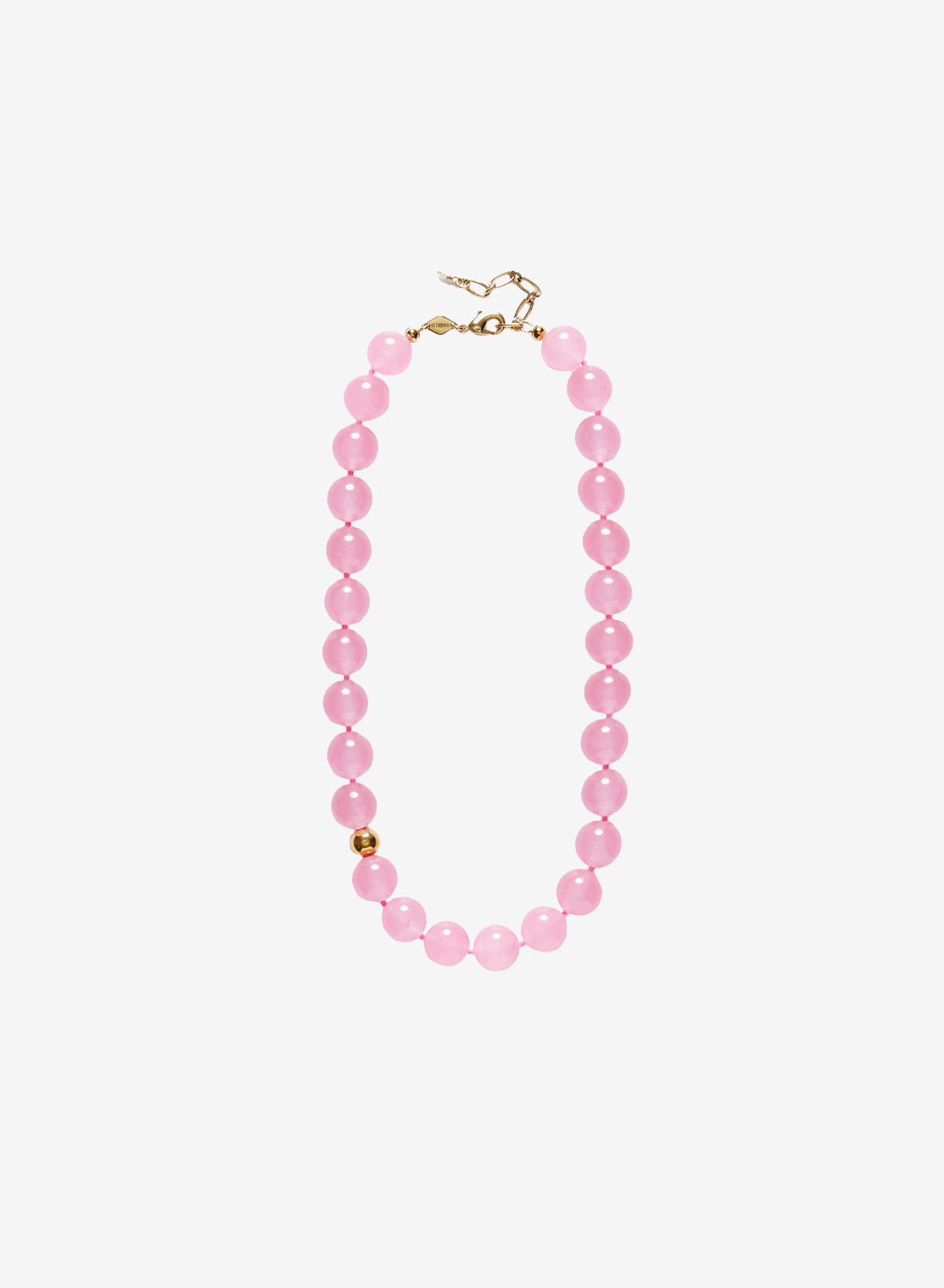 Anni Lu Pink Bubbles Necklace