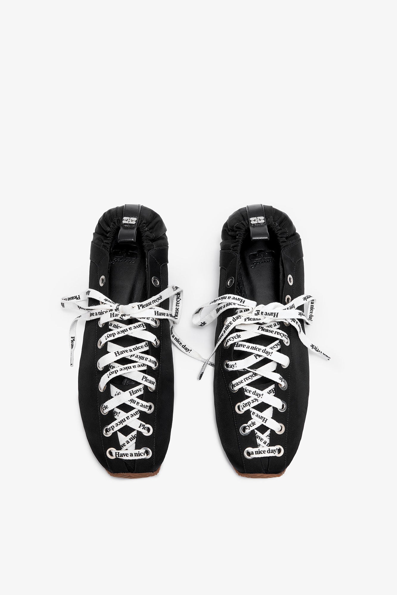 Ganni - Sko - Sporty ballerinasko - Duschesse